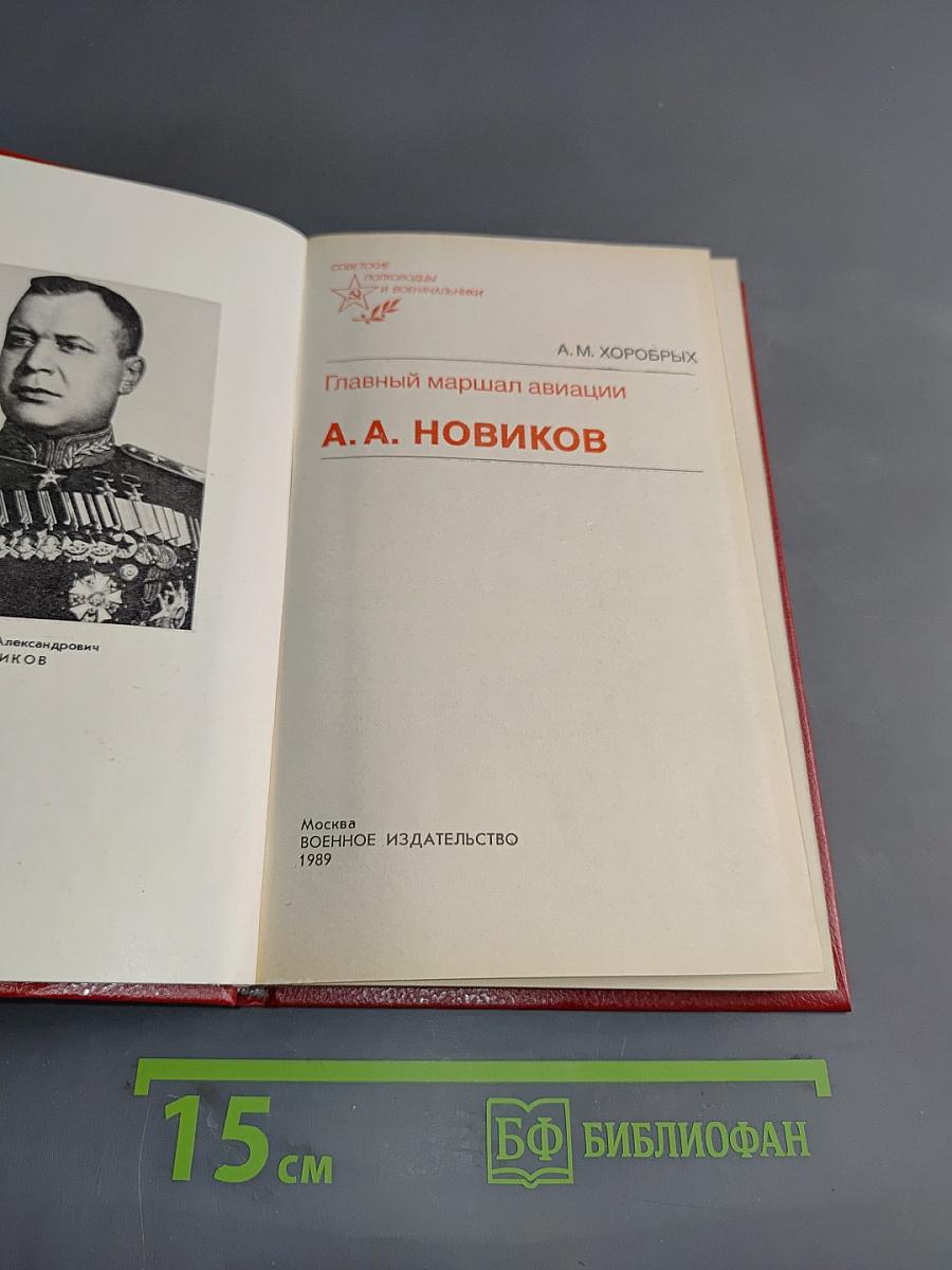 Главный маршал авиации А. А. Новиков