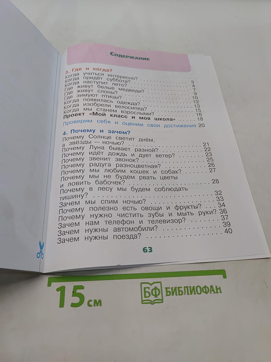 Окружающий мир. Рабочая тетрадь. 1 класс. Часть 2