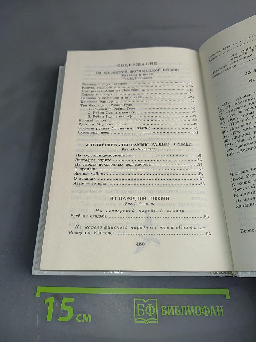 Собрание сочинений в четырех томах. Том четвертый. Из английской и шотландской народной поэзии. Эпиграммы. Из зарубежных поэтов. Лирика. Воспоминания