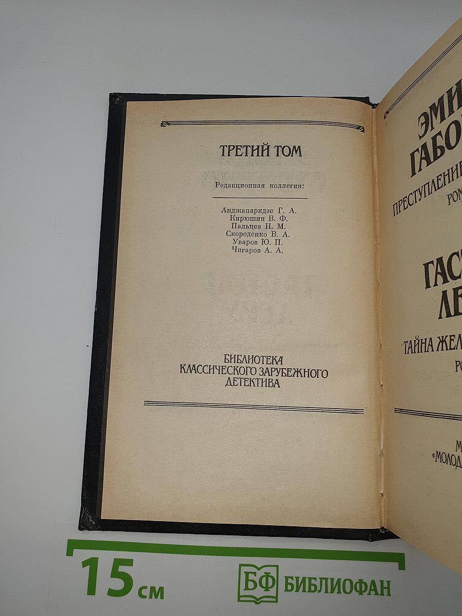 Преступление в Орсивале. Тайна Желтой Комнаты