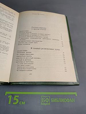 В темных религиозных лучах