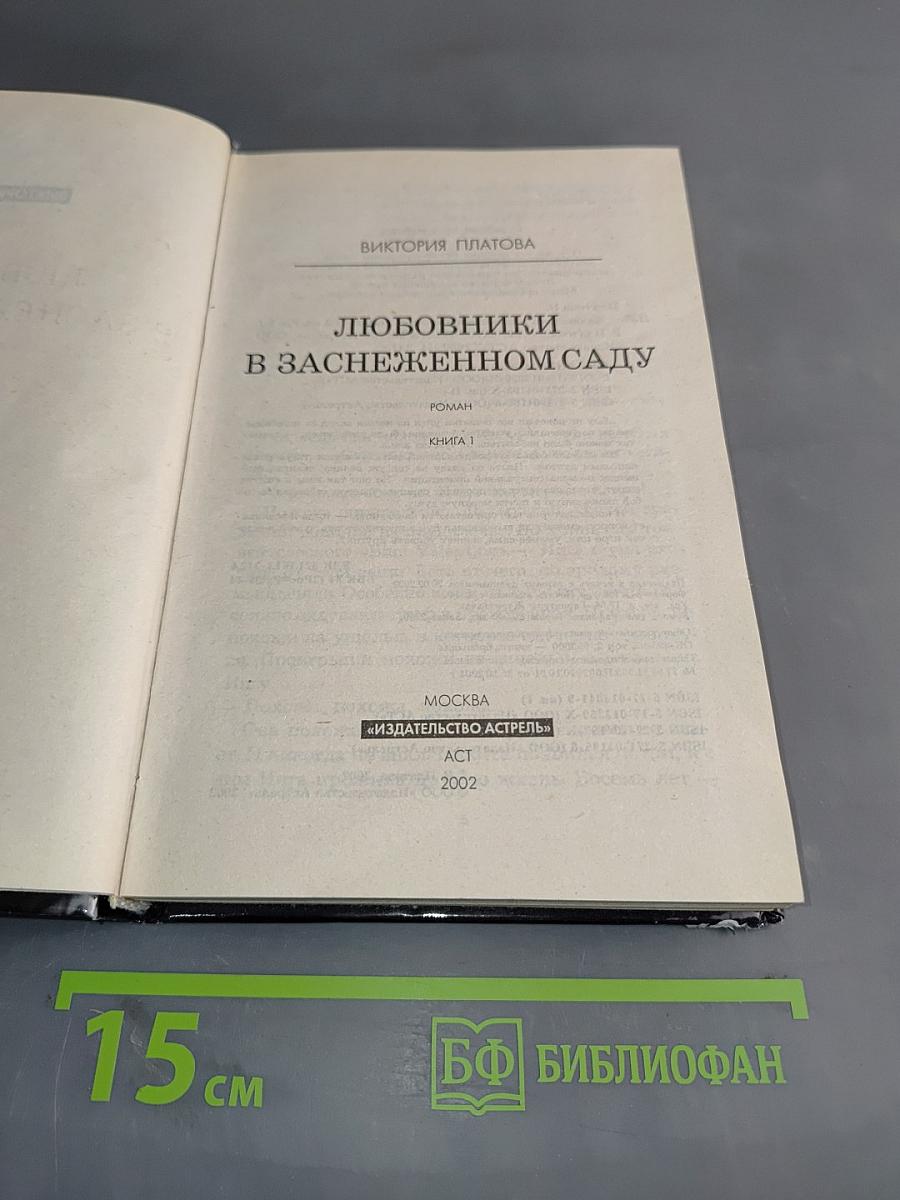 Любовники в заснеженном саду. Книга 1