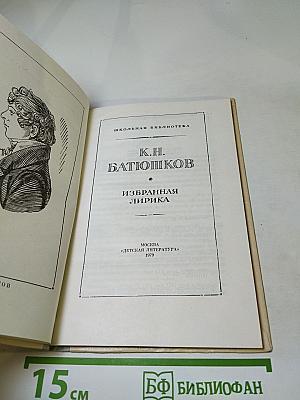 Избранная лирика