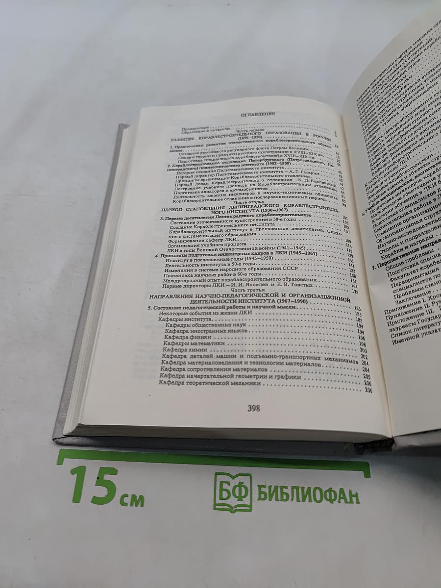 Ленинградский кораблестроительный. Факультет — Институт — Университет