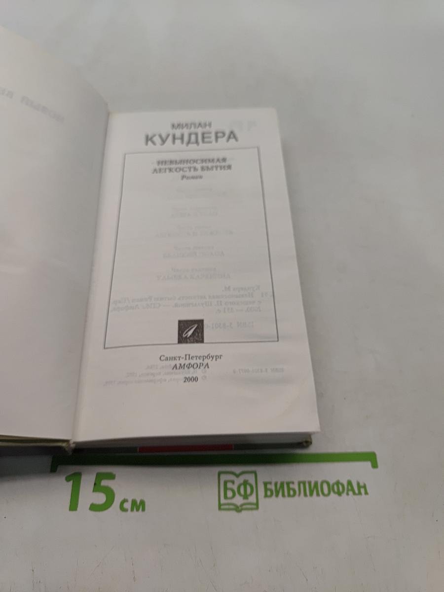 Невыносимая легкость бытия