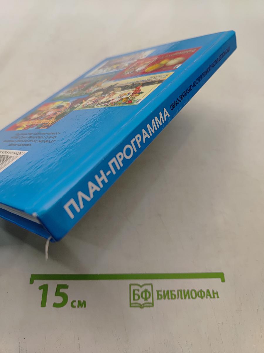 План-программа педагогического процесса в детском саду