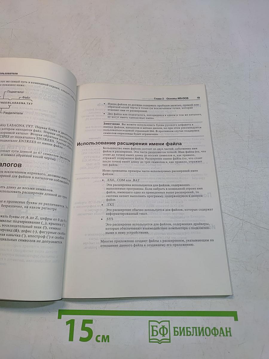Microsoft MS-DOS. Руководство пользователя