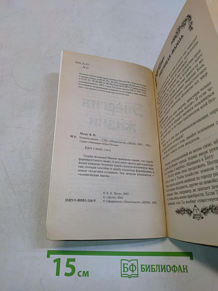 Энергия жизни. Книга седьмая