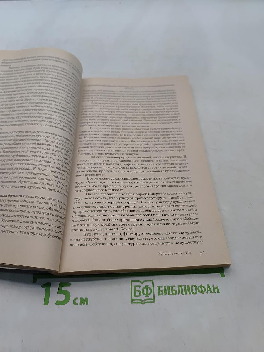 Культурология. Курс лекций