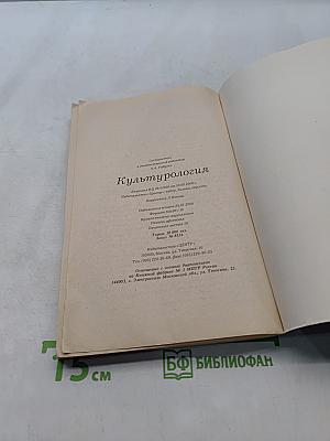 Культурология. Курс лекций