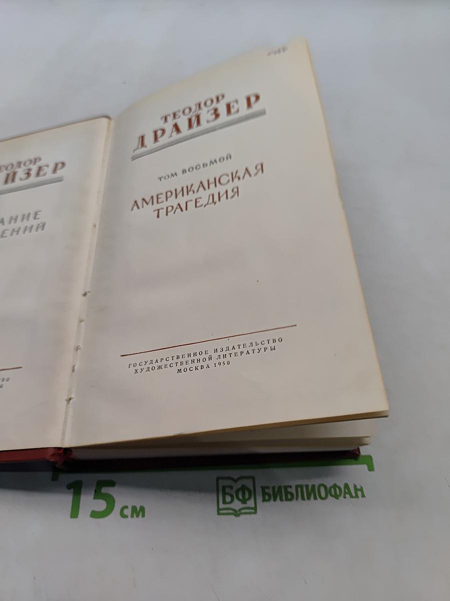 Американская трагедия. Том восьмой