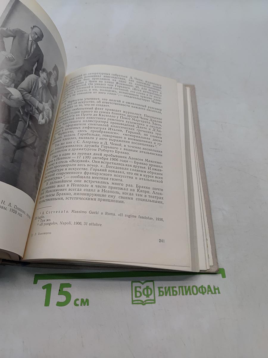 Горький в Италии