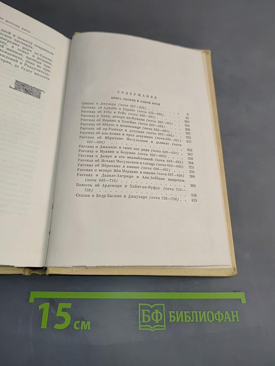 Книга тысячи и одной ночи. Том 6