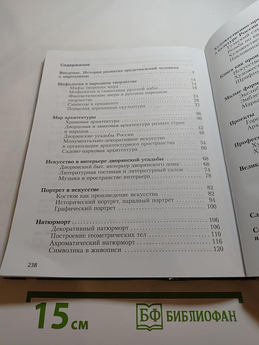 Изобразительное искусство 6 класс