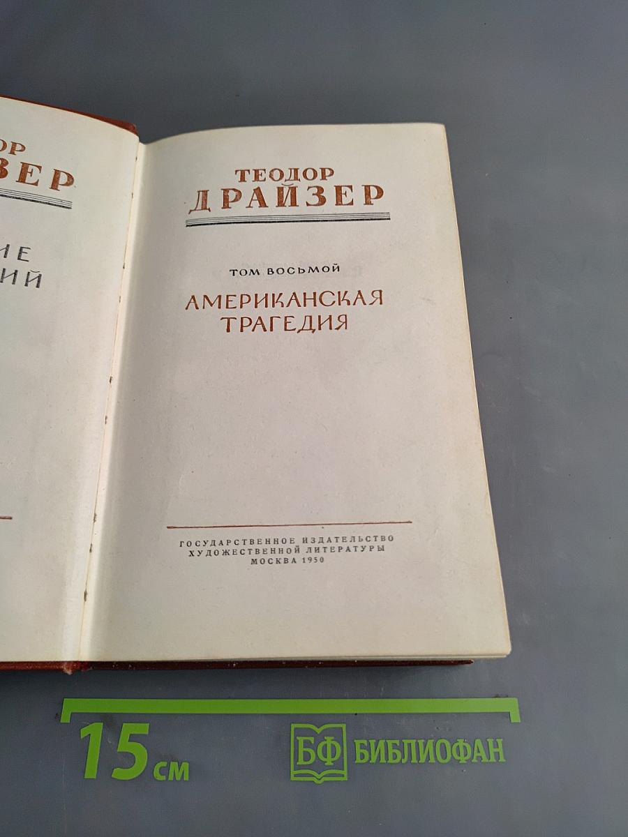 Американская трагедия. Том восьмой