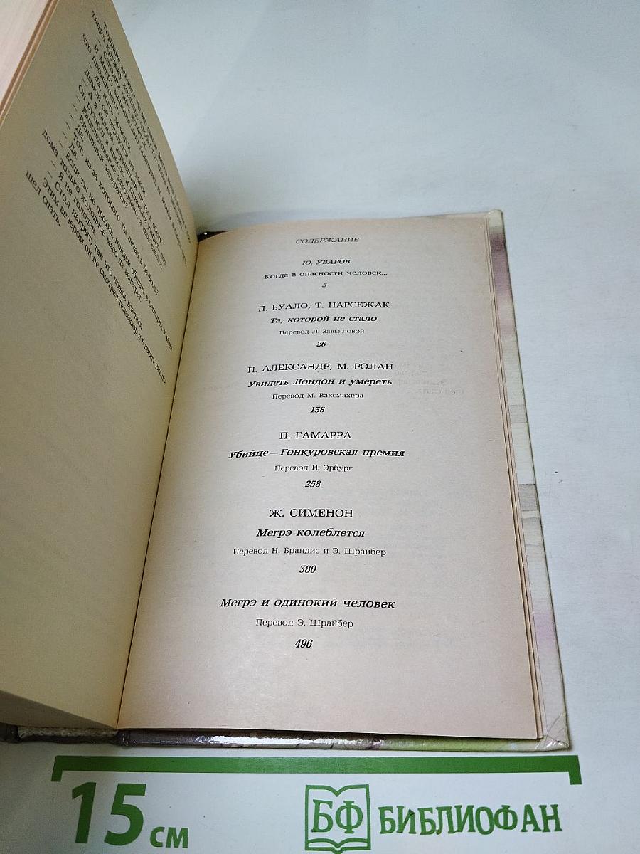 Современный французский детективный роман