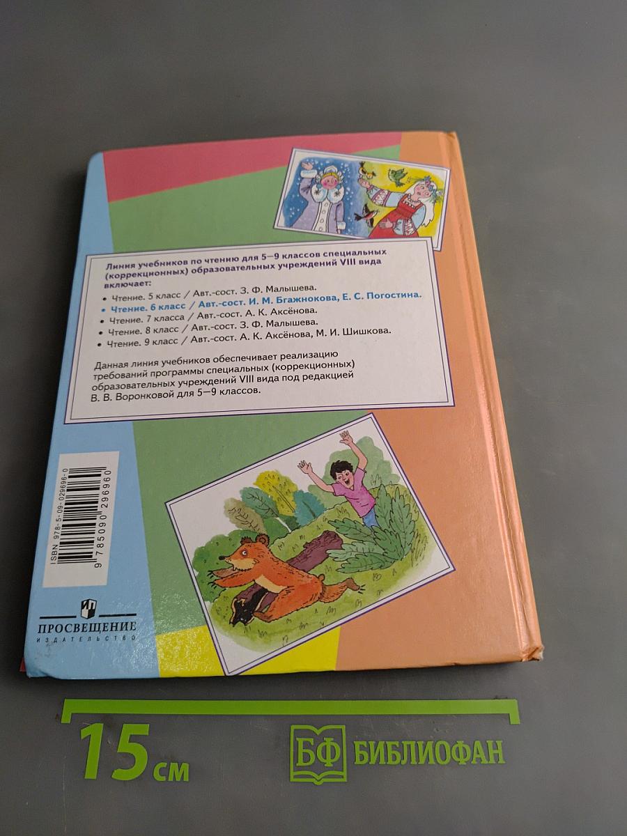 Чтение. 6 класс
