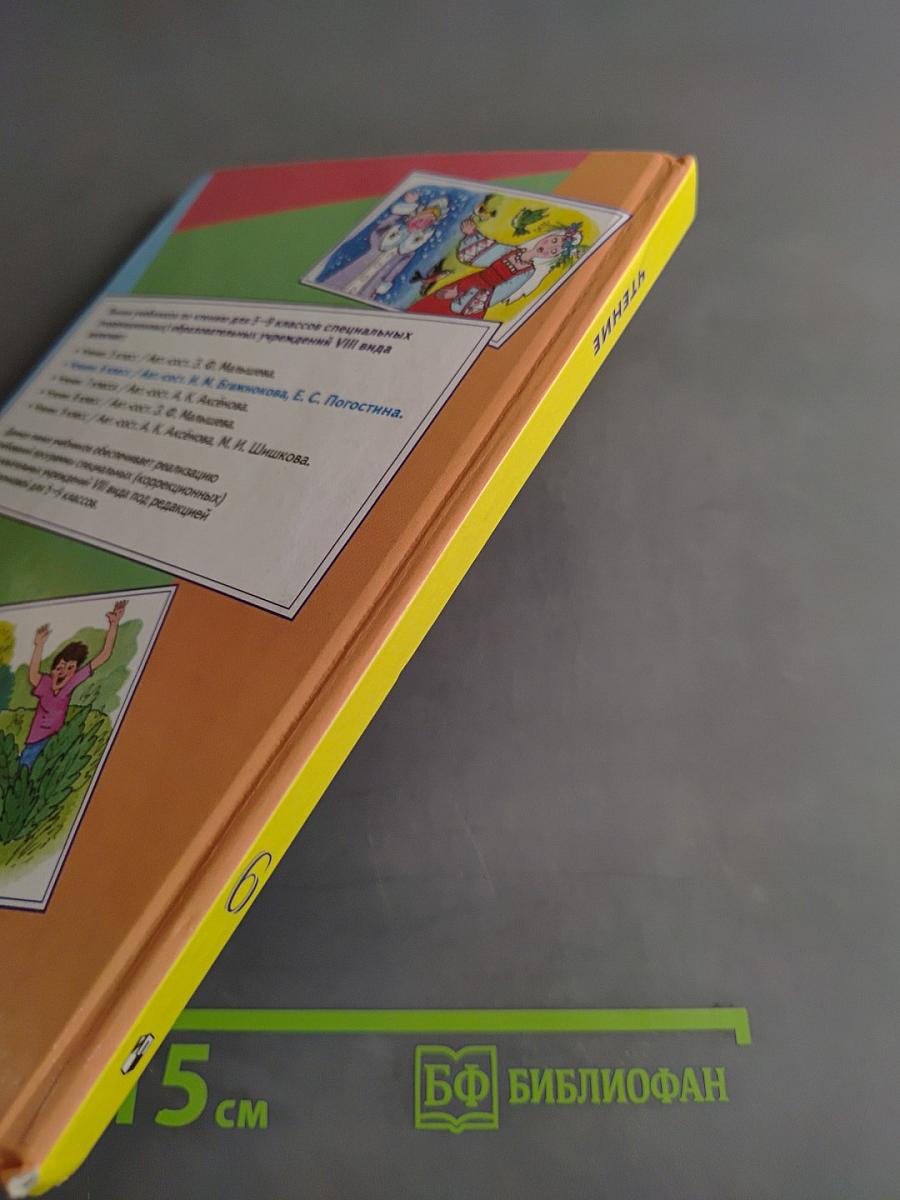 Чтение. 6 класс