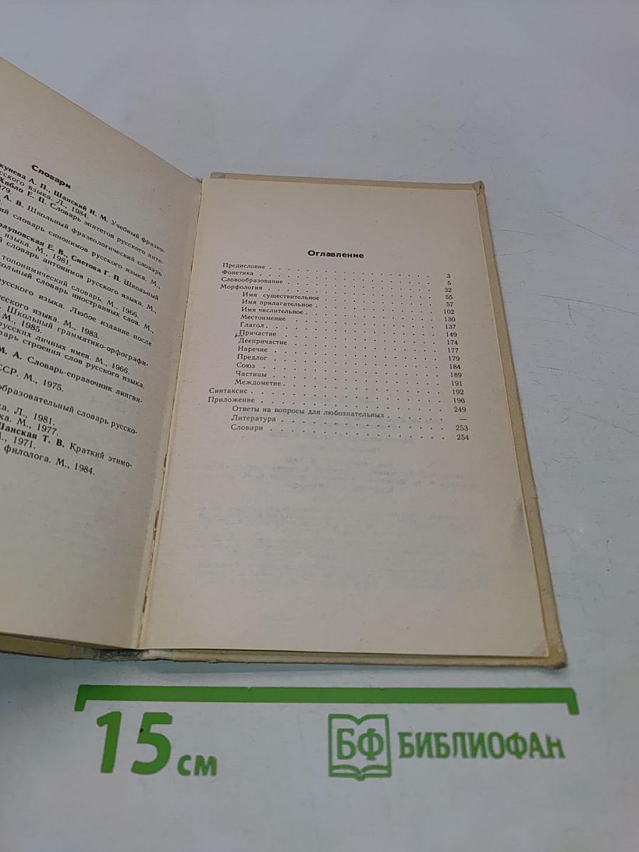 Занимательно о русском языке. Пособие для учителя