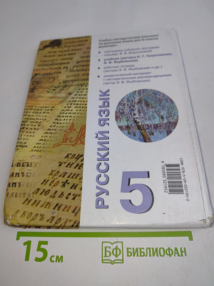 Русский язык. 5 класс. Учебник для специальных (коррекционных) образовательных учреждений VIII вида
