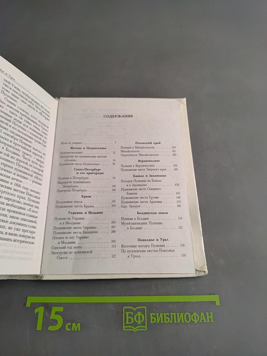 Пушкинские места