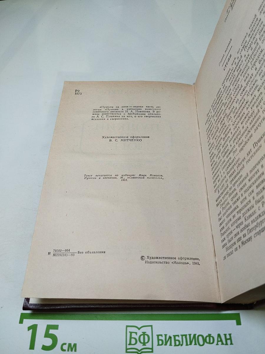 Пушкин на Юге