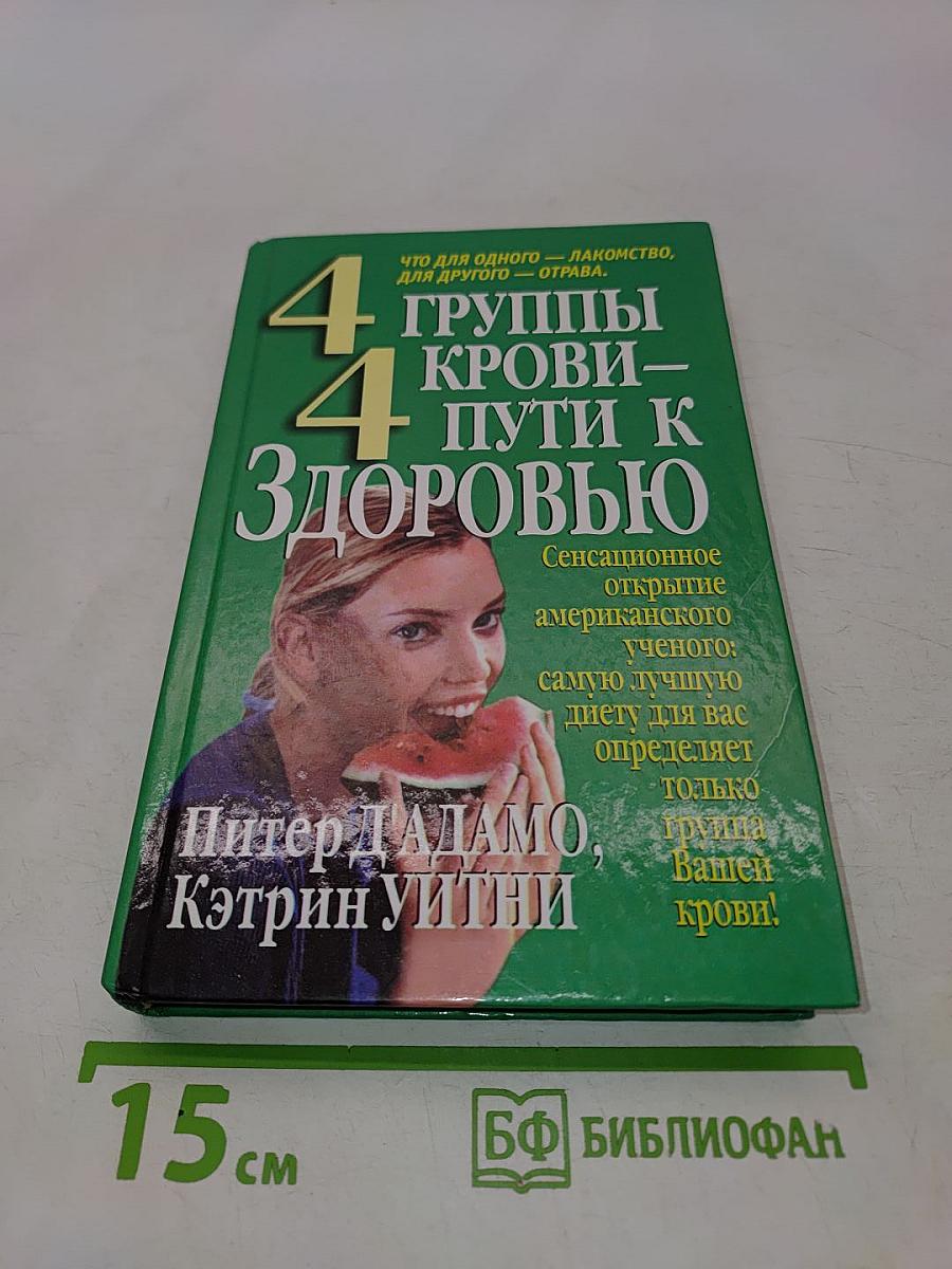 4 группы крови – 4 пути к здоровью