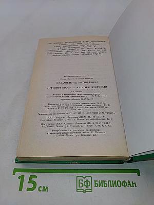 4 группы крови – 4 пути к здоровью