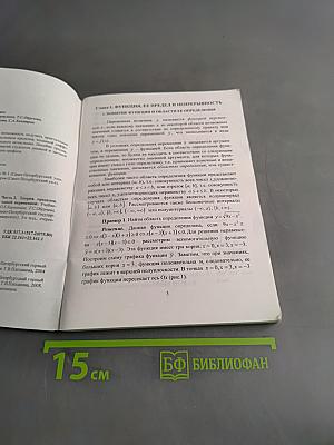 Математический практикум. Часть 2. Теория пределов, дифференциальное и интегральное исчисление функции одной переменной
