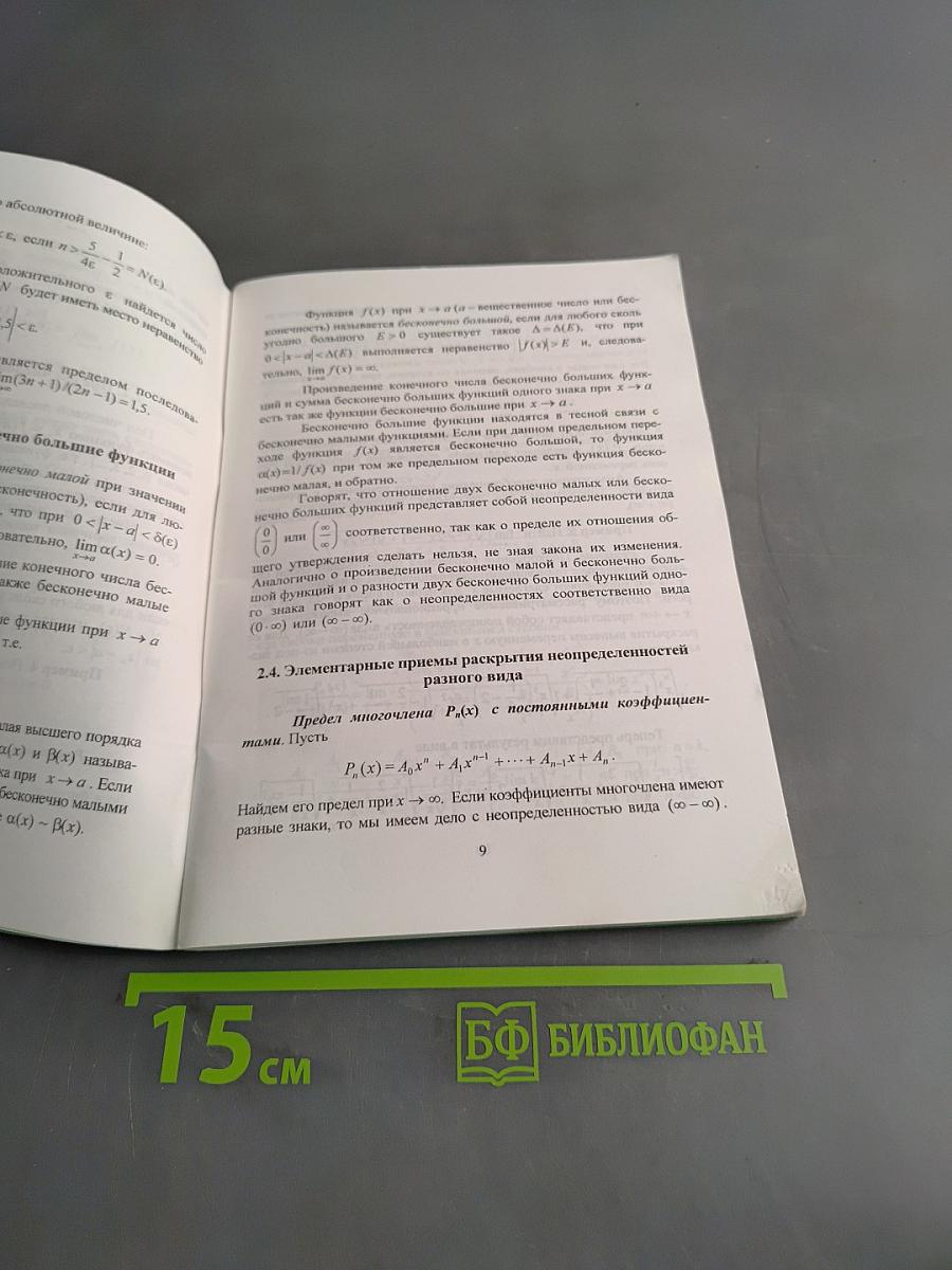 Математический практикум. Часть 2. Теория пределов, дифференциальное и интегральное исчисление функции одной переменной