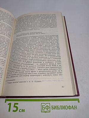 Нестационарный кровоток у человека в искусственных условиях