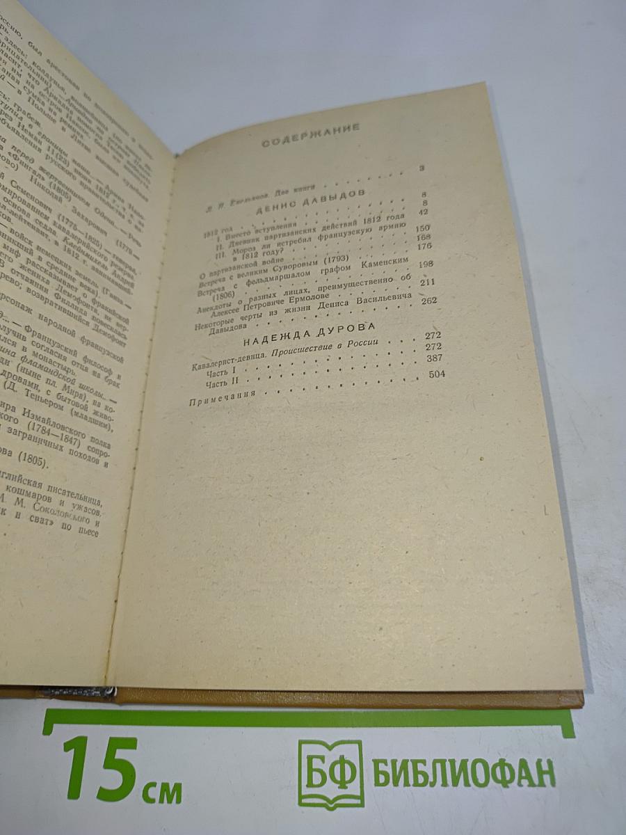 Дневник партизанских действий 1812 г. Записки кавалерист-девицы