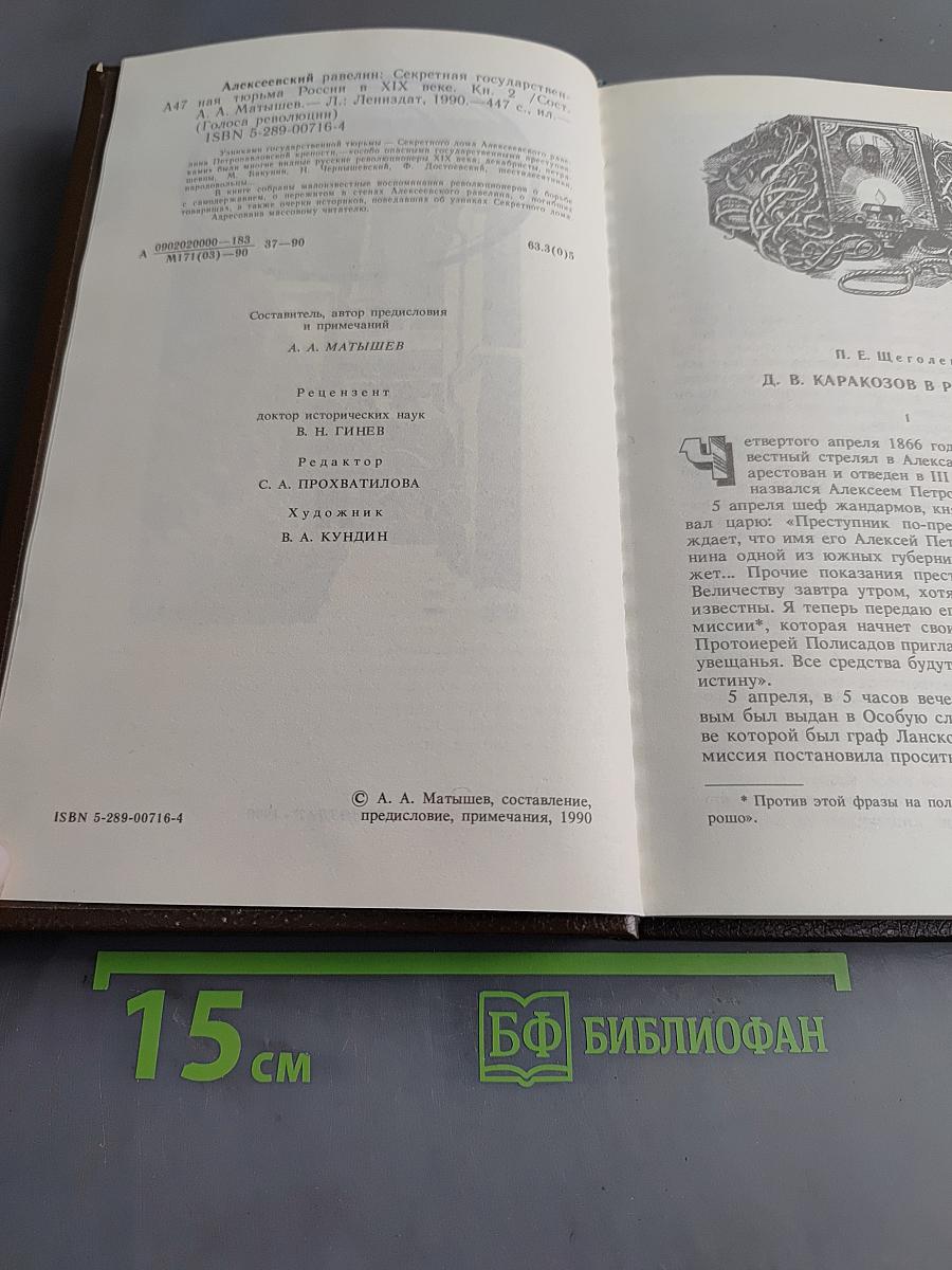 Алексеевский равелин. Секретная государственная тюрьма России в XIX веке. Книга II