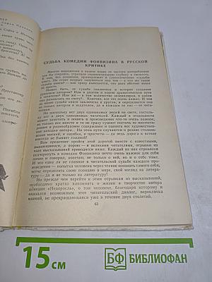 Недоросль. Путешествие из Петербурга в Москву. Подщипа