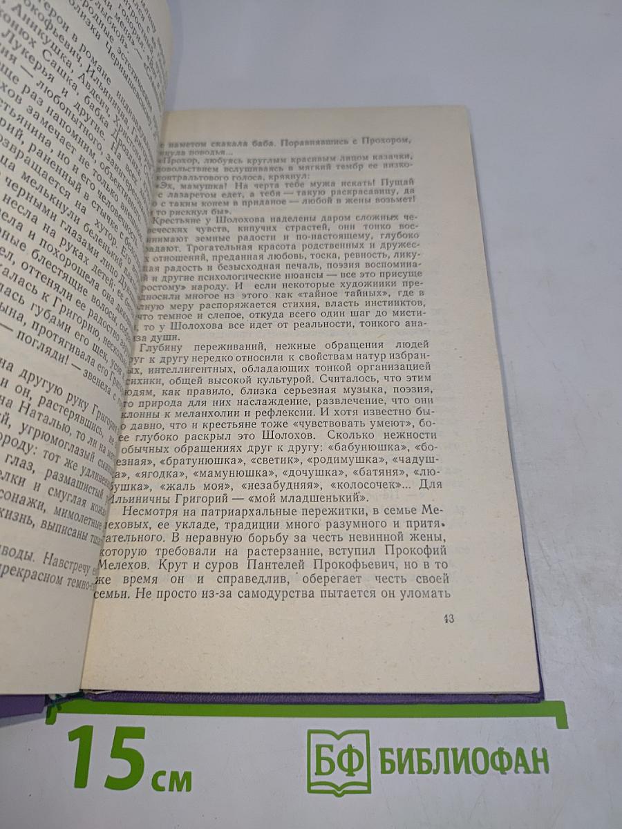 Художественные открытия Михаила Шолохова