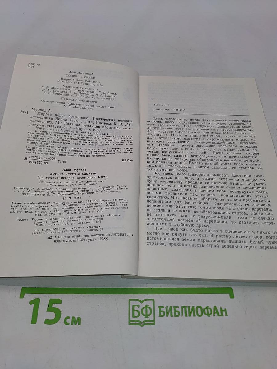Дорога через безмолвие