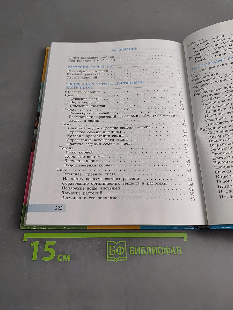 Биология. Растения. Бактерии. Грибы. Учебник для 7 класса специальных (коррекционных) образовательных учреждений VIII вида