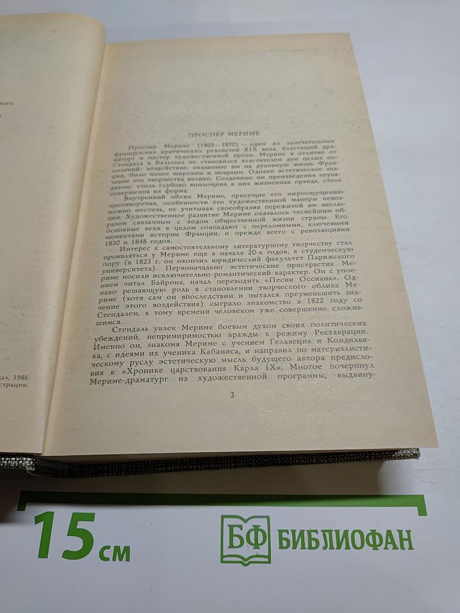 Избранное: Новеллы, Хроника царствования Карла IX