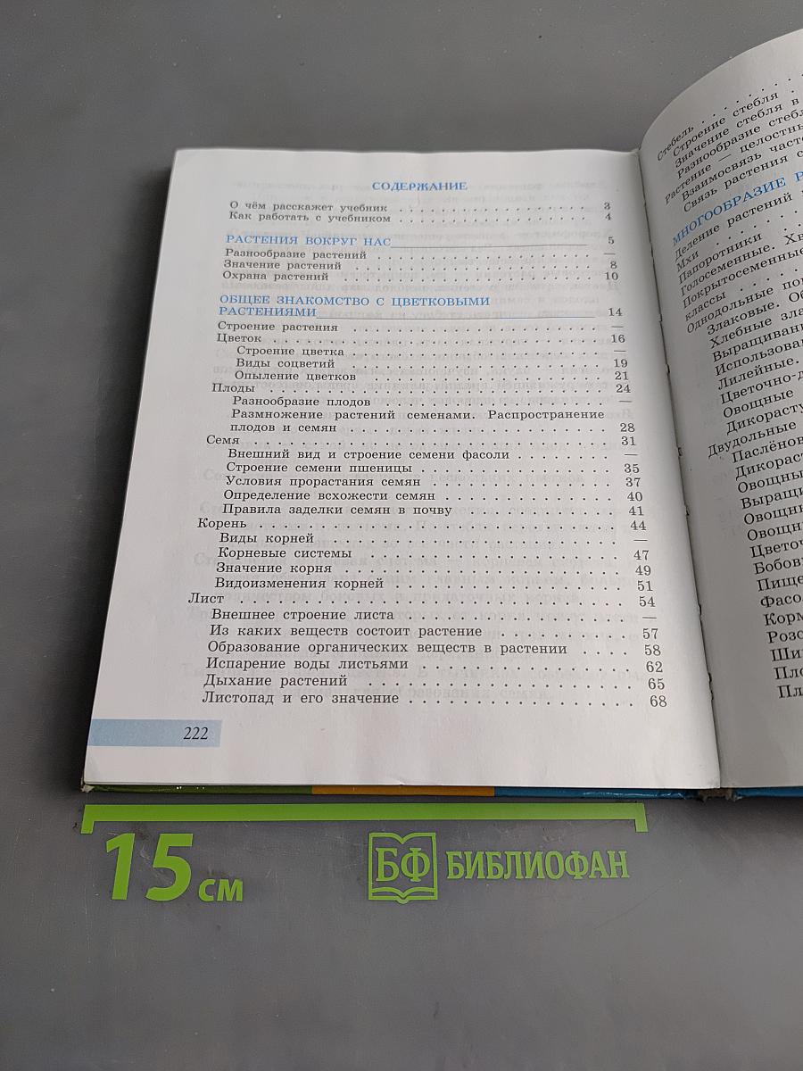 Биология. Растения. Бактерии. Грибы. Учебник для 7 класса специальных (коррекционных) образовательных учреждений VIII вида