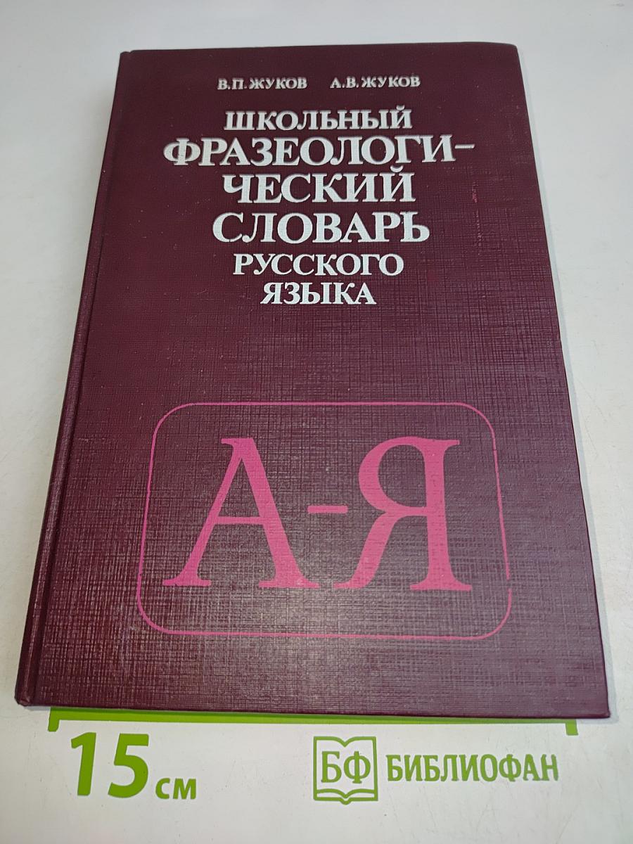 Школьный фразеологический словарь русского языка