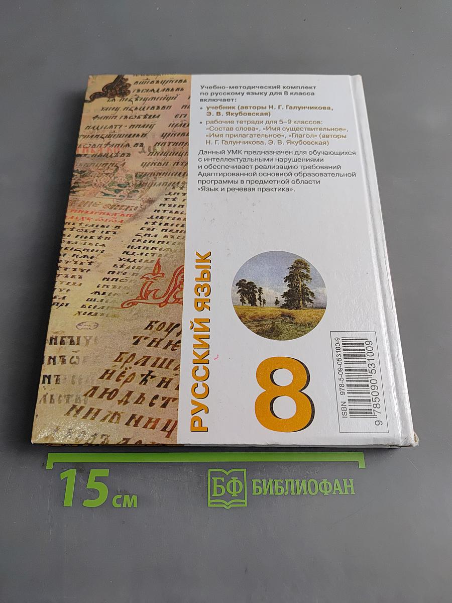 Русский язык 8 класс
