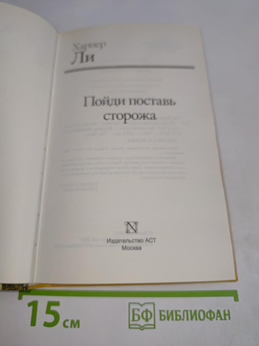 Пойди поставь сторожа