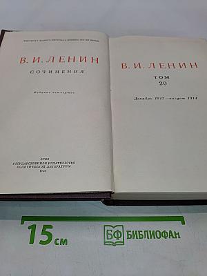 Сочинения. Том 20