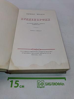 Будденброки. История гибели одного семейства