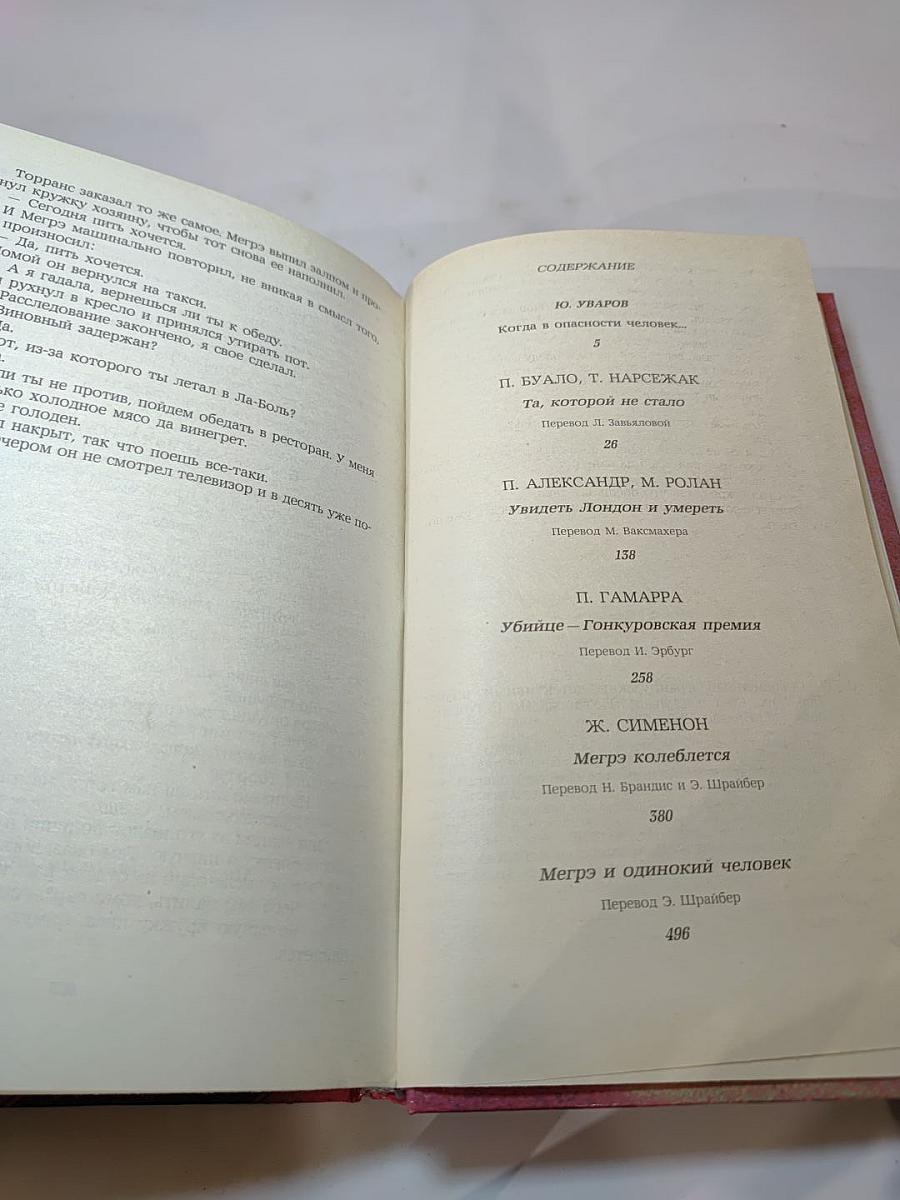 Современный французский детективный роман