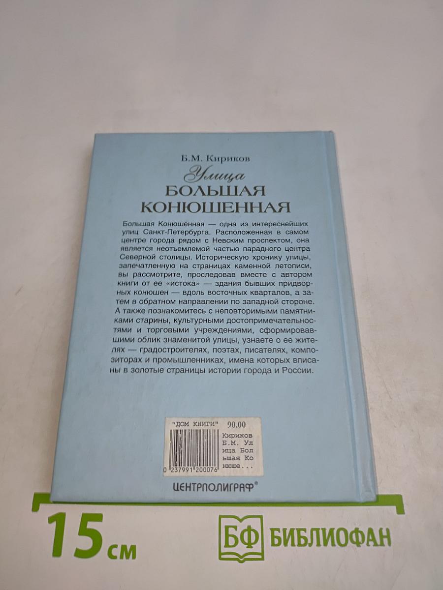 Улица Большая Конюшенная