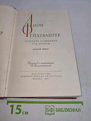 Еврей Зюсс. Собрание сочинений. Том второй