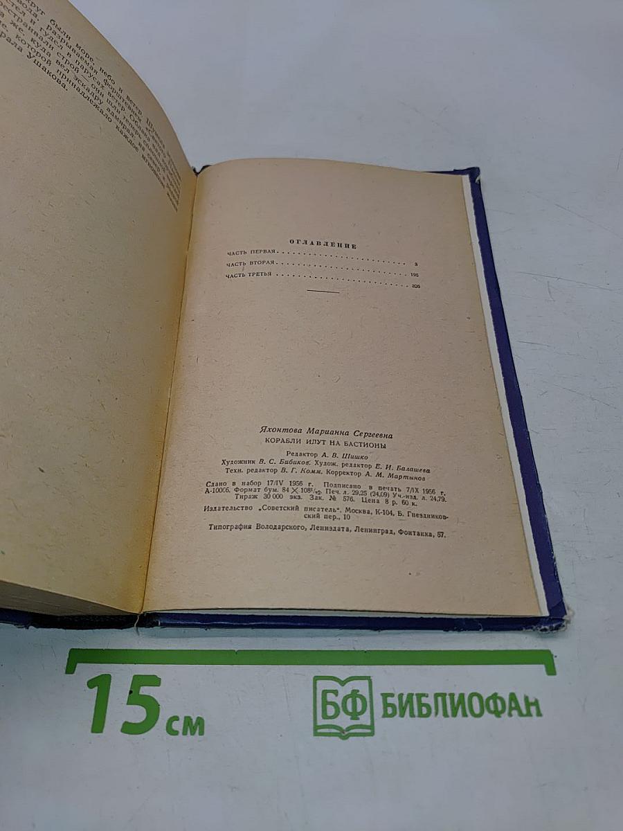 Корабли идут на бастионы