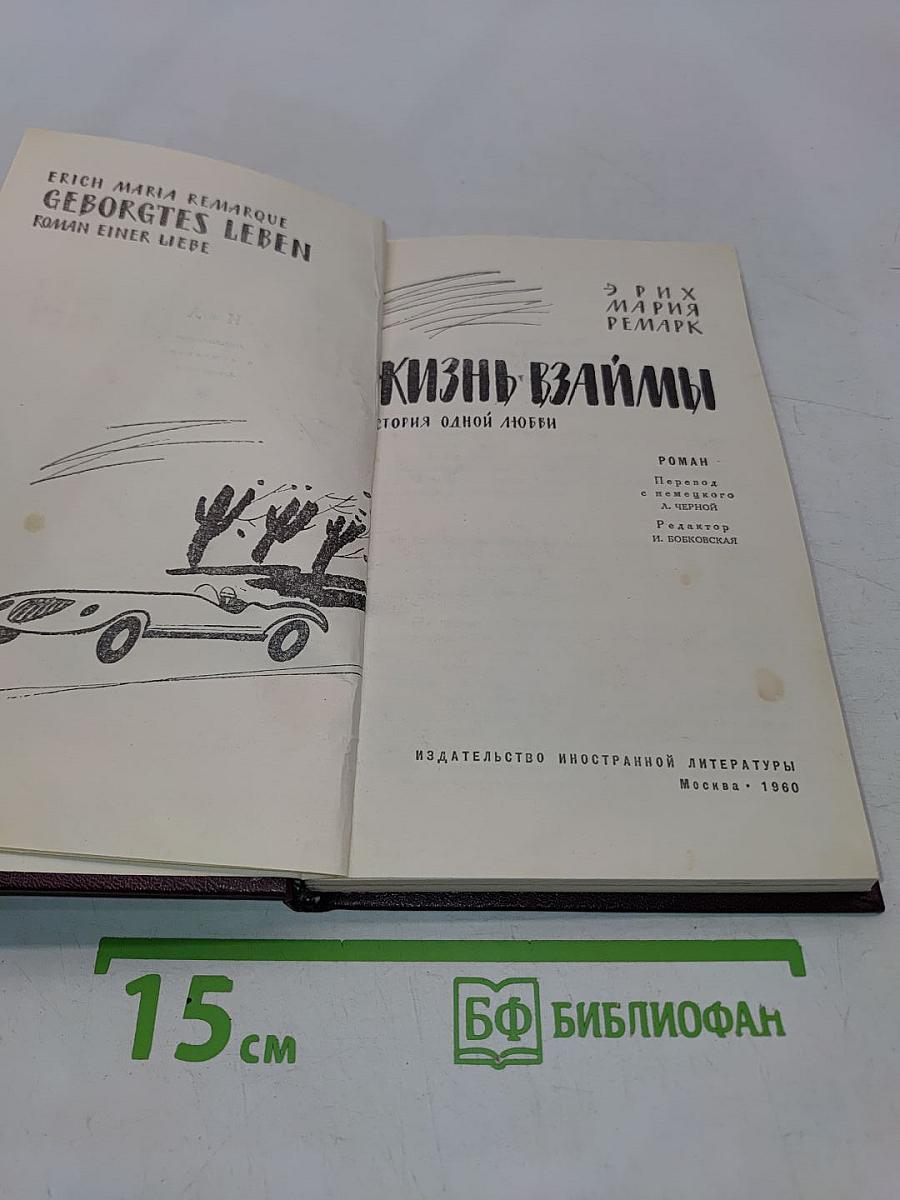 Жизнь взаймы