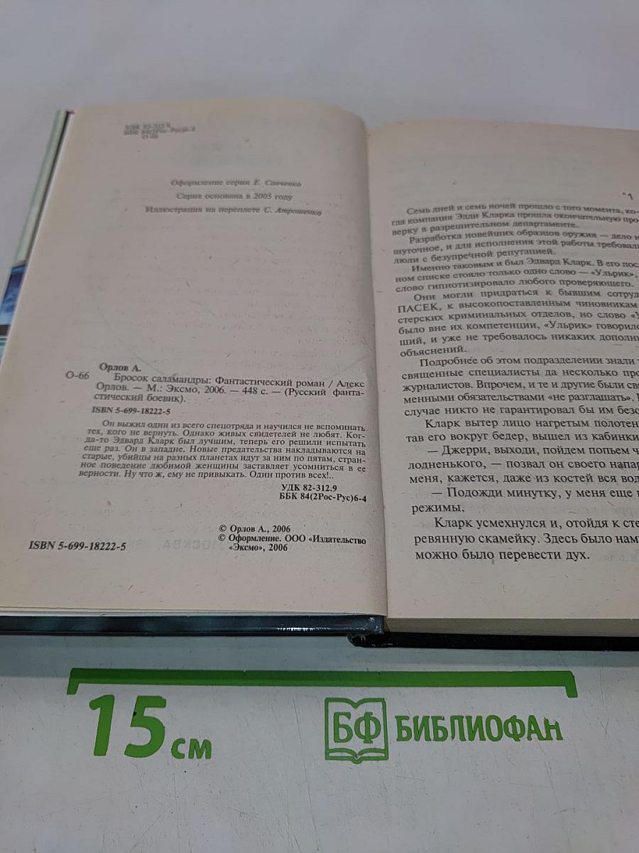 Бросок саламандры